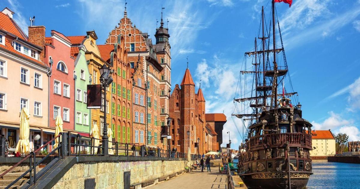 Al Mare Apartament Gdańsk Kültér fotó
